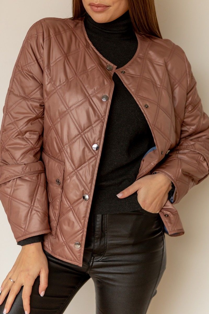 Женская куртка Temper 387 коричневый