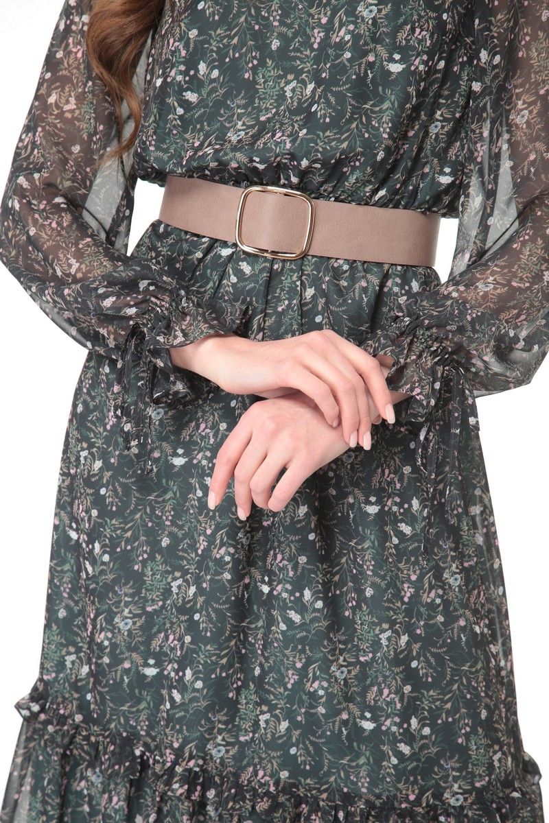 Платье Karina deLux В-377 зеленый