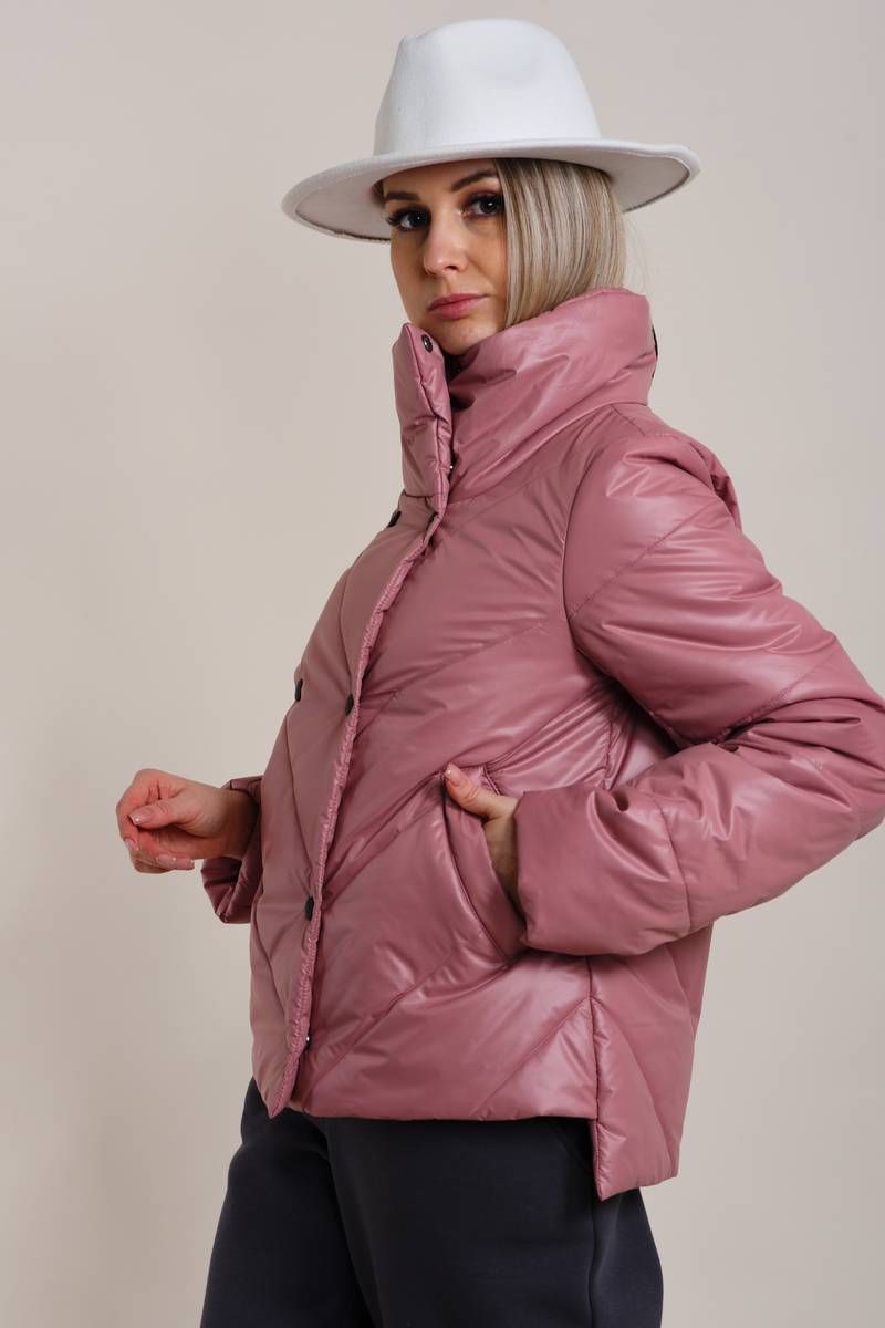 Женская куртка Winkler’s World 602к серо-розовый