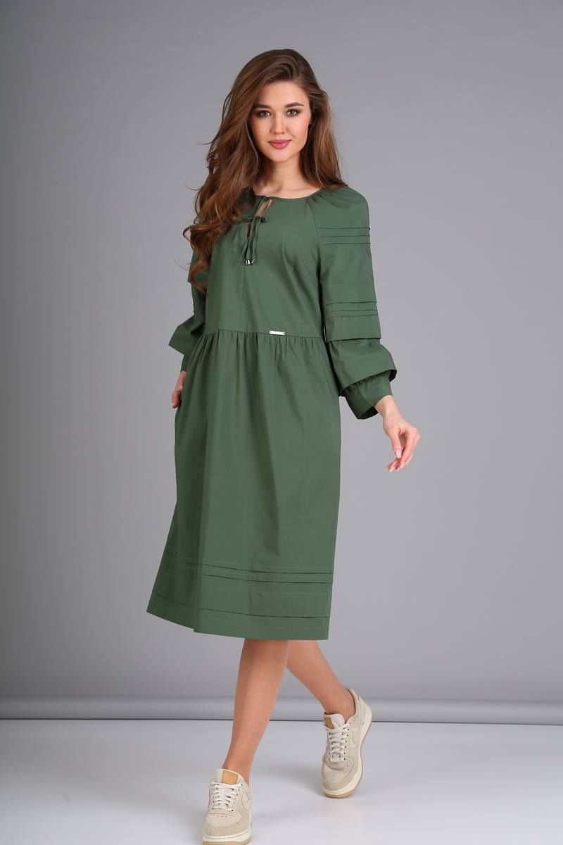Платья TVIN 8114-1 зеленый
