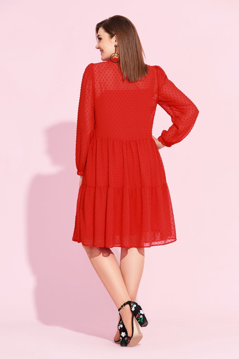 Платья Милора-стиль 848 красный