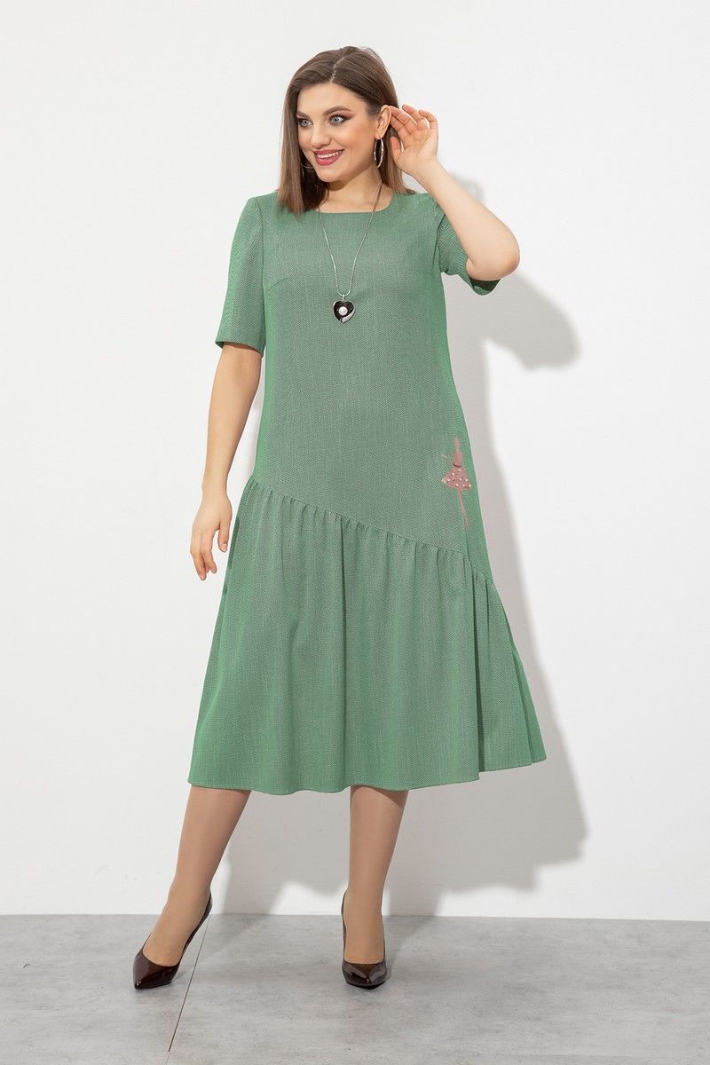Платья JeRusi 2105 зелень