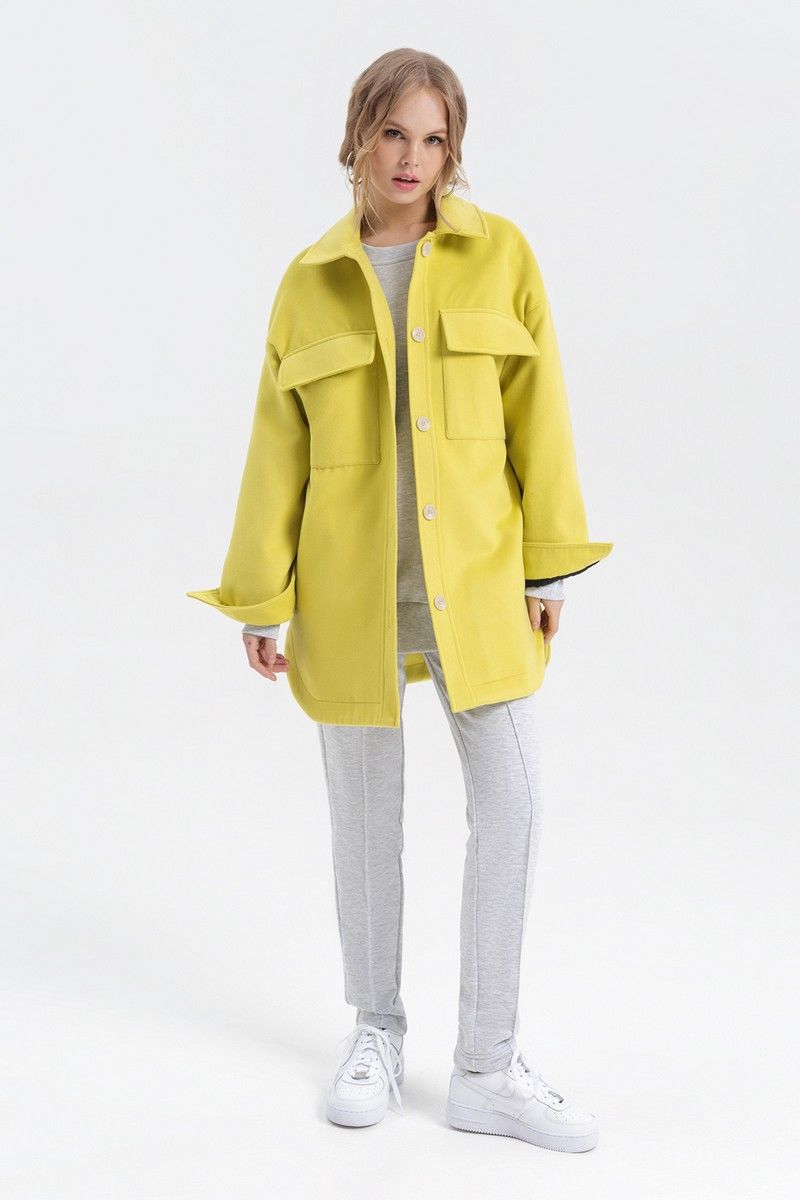 Женская куртка PiRS 2759 лимонный