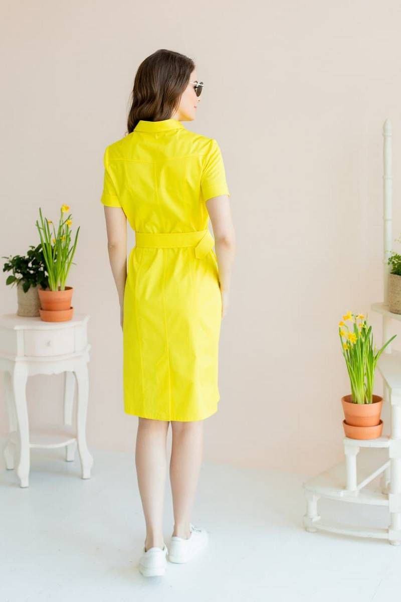 Платье Claire 2358 желтый