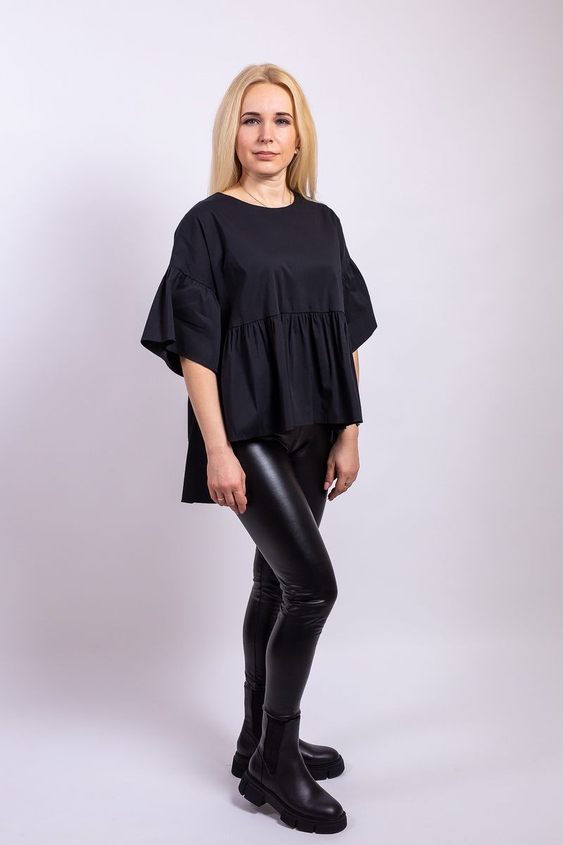 Блузы Пинск-Стиль 3881 черный