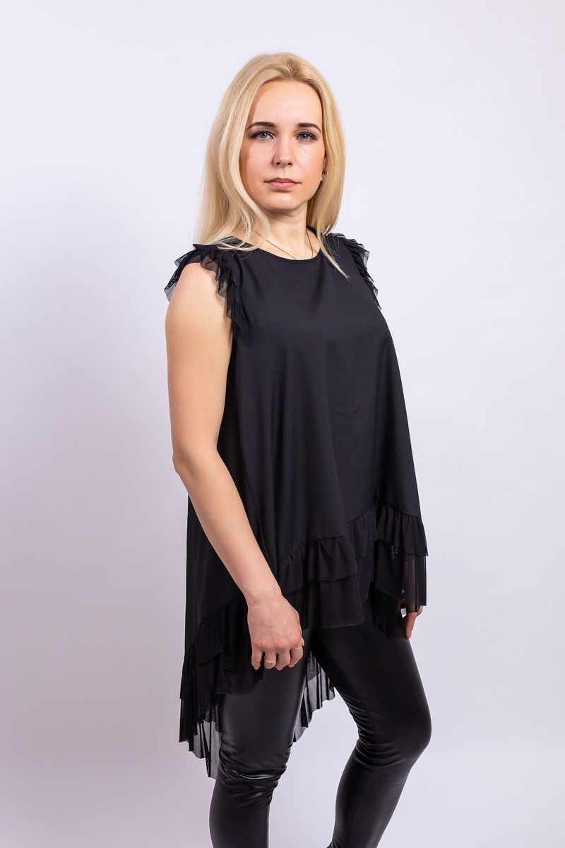 Блузы Пинск-Стиль 3883 черный