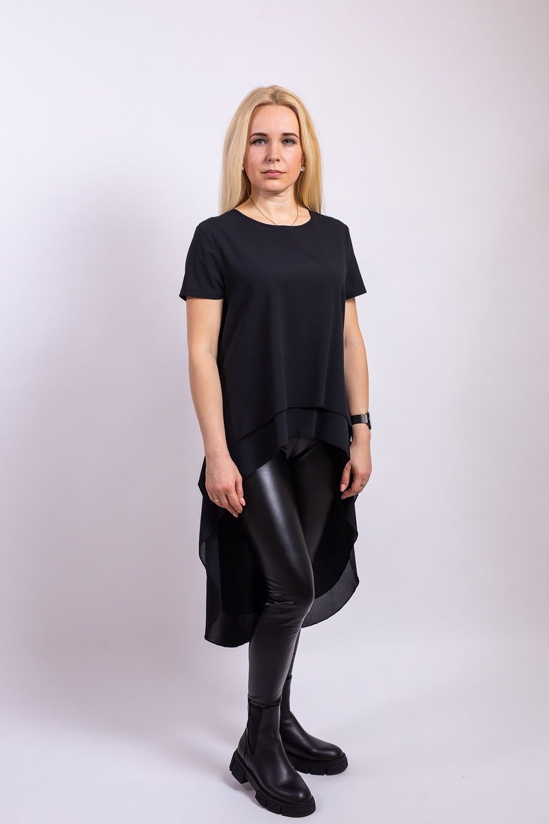Блузы Пинск-Стиль 3904 черный