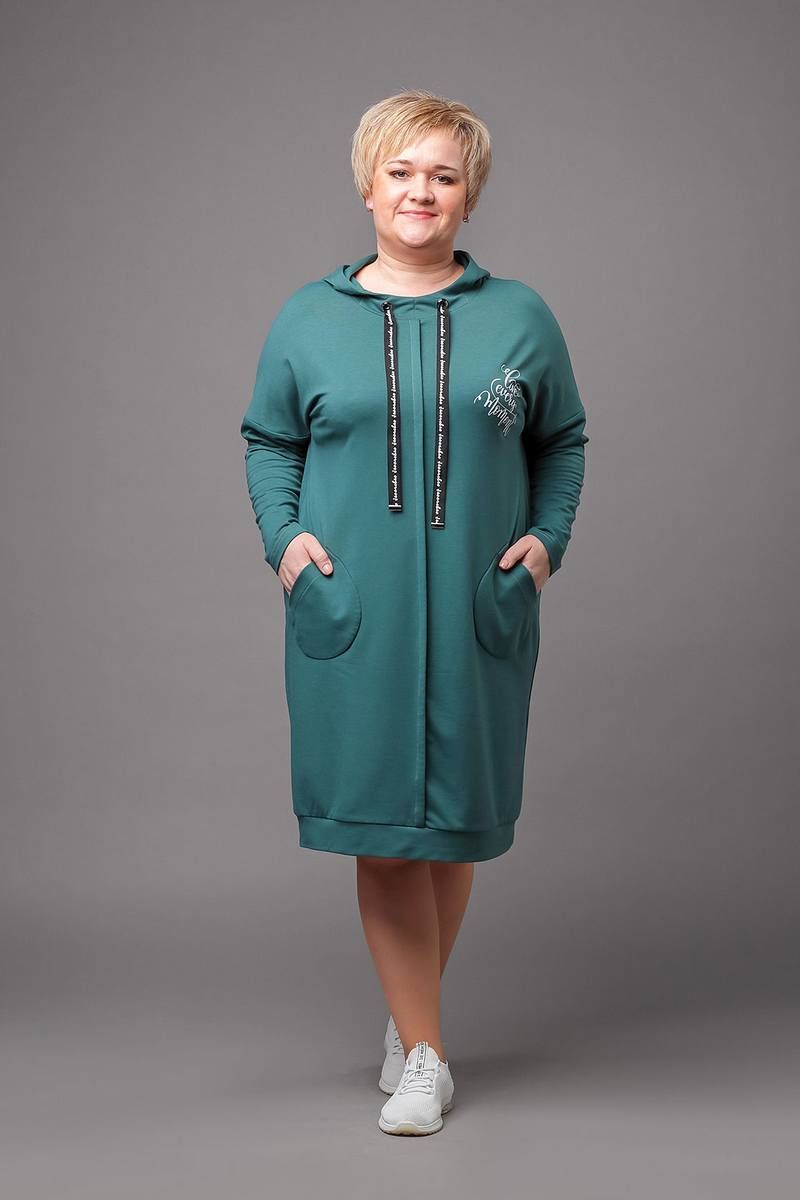 Платье Соджи 471 зеленый