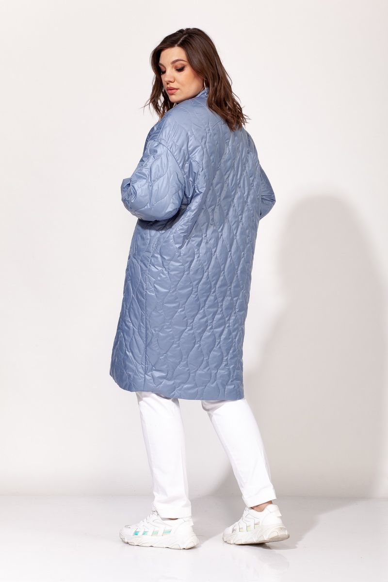 Женское пальто ELLETTO 3460 синий