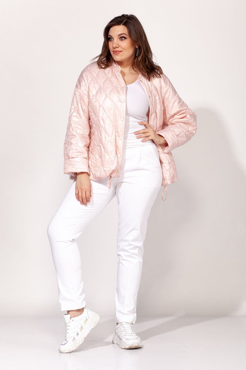 Женская куртка ELLETTO 3461 розовый