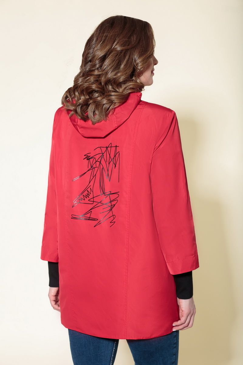 Женская куртка DaLi 2519 красный