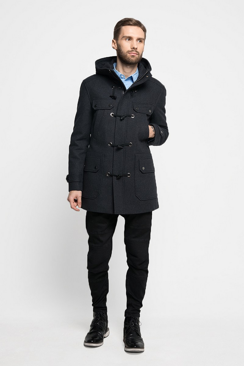 Пальто Gotti 036-14у темно-серый