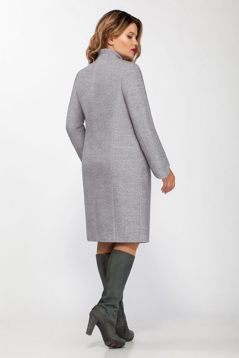 Женское пальто LaKona 1130-1 серый