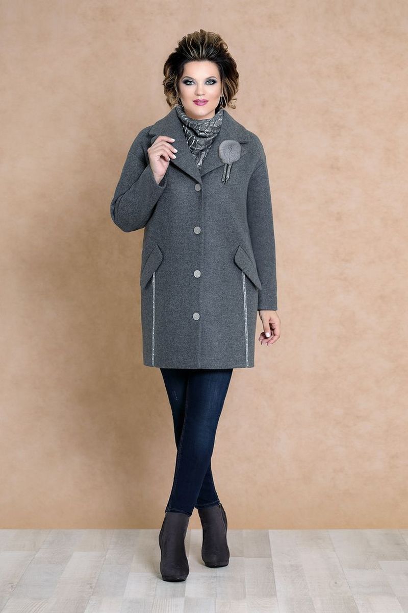 Женское пальто Mira Fashion 4490