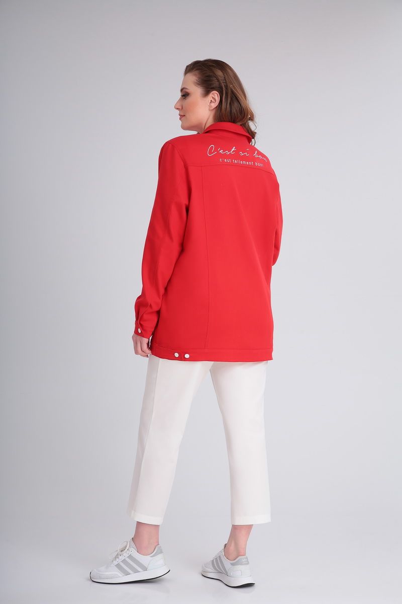 Женская куртка Andrea Style 0358 красный