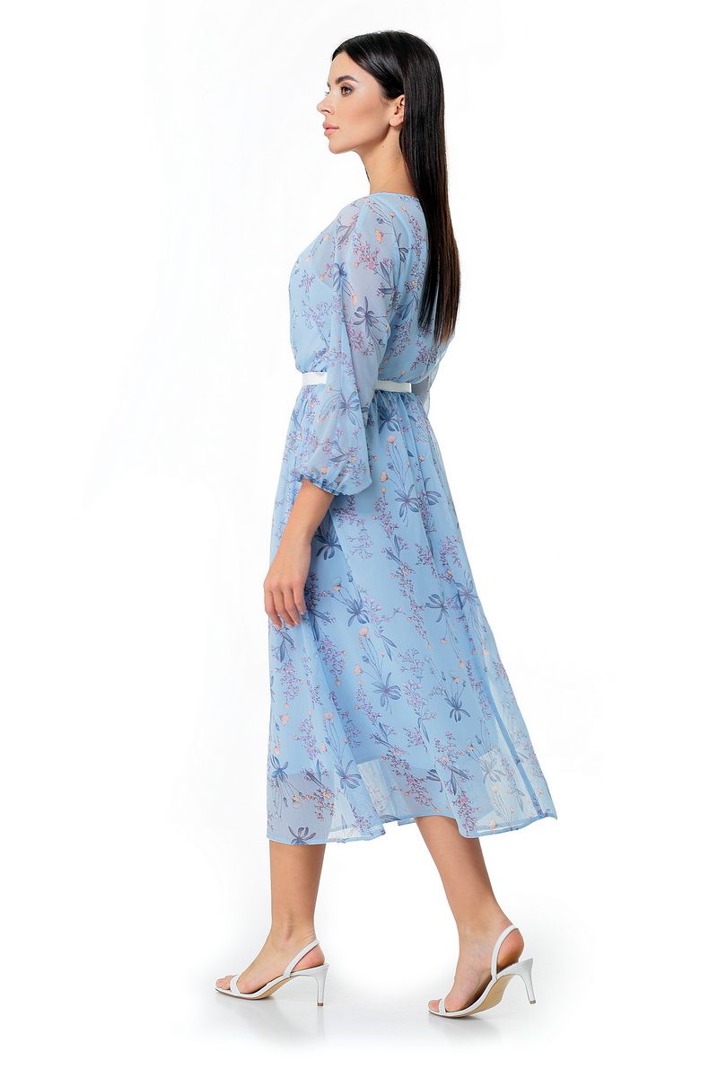 Платье Мишель стиль 937/1 голубой