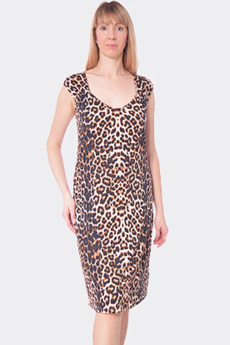 Платье Купалинка 571605.158-164 леопард