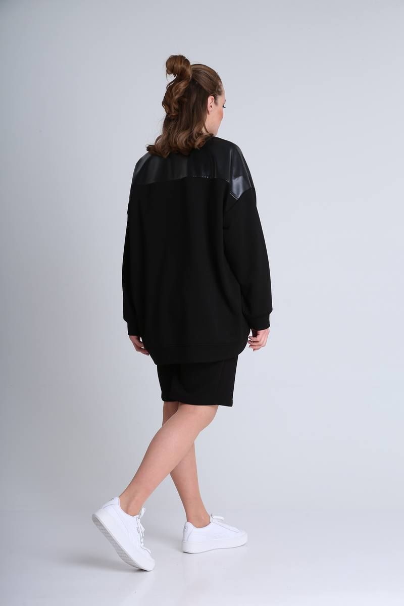 Женский комплект с шортами Bliss 2025 черный