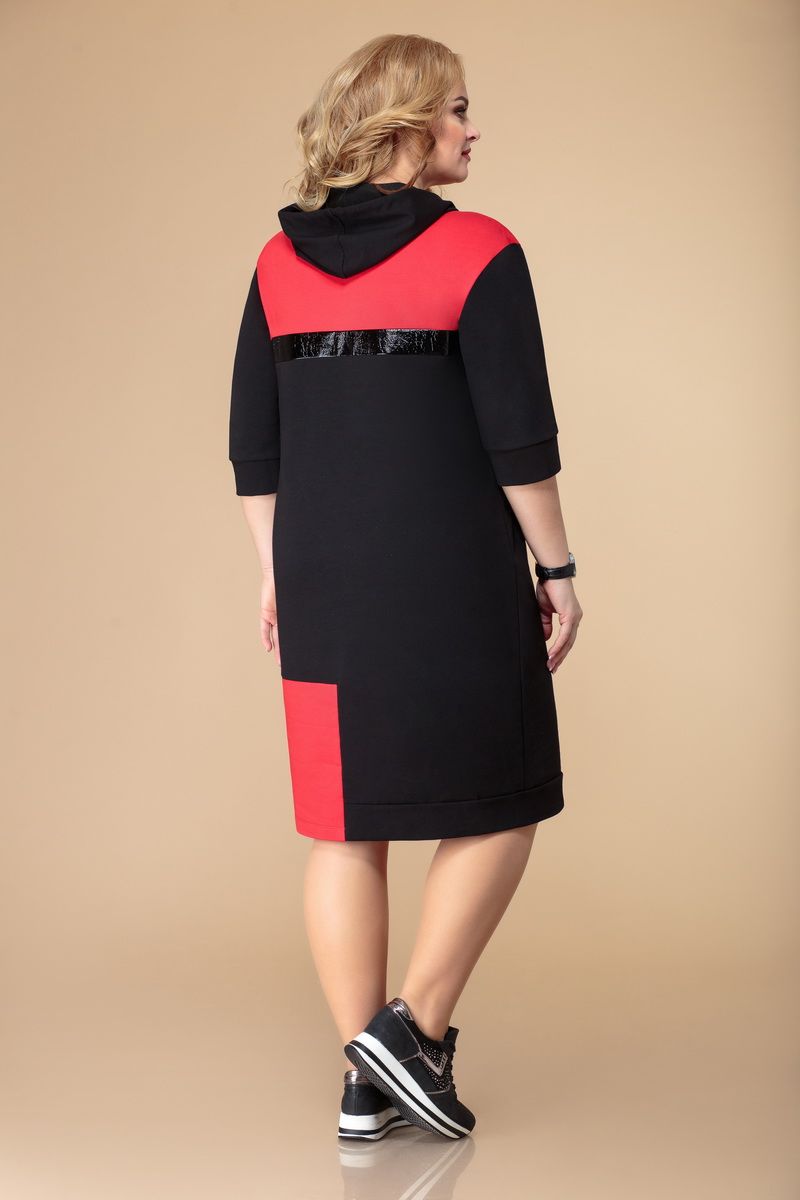 Платье Svetlana-Style 1535 черный+красный