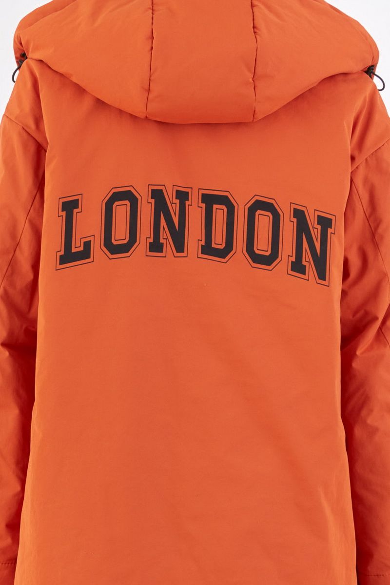 Женская куртка Lakbi 52126 оранжевый