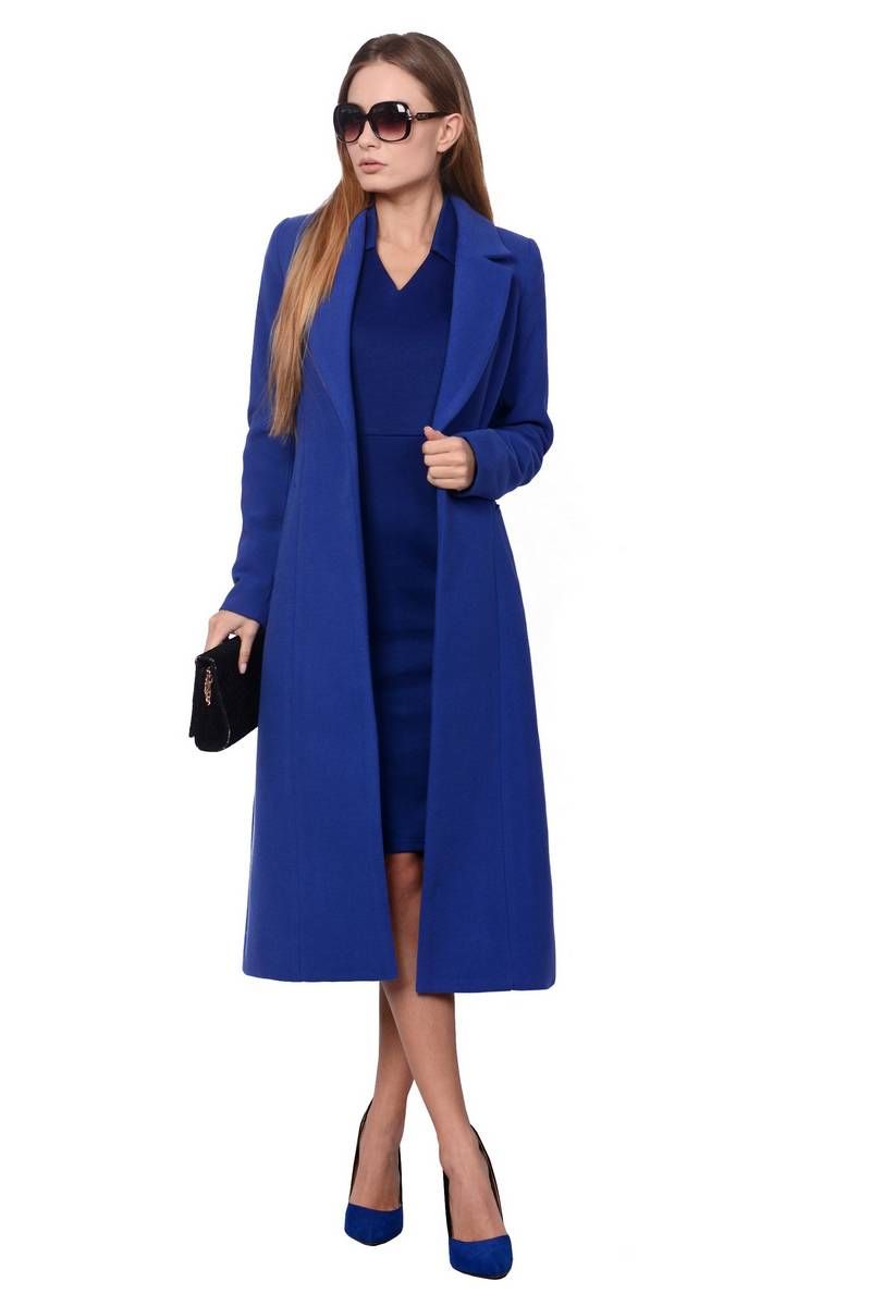 Женское пальто PATRICIA by La Cafe NY14825 синий