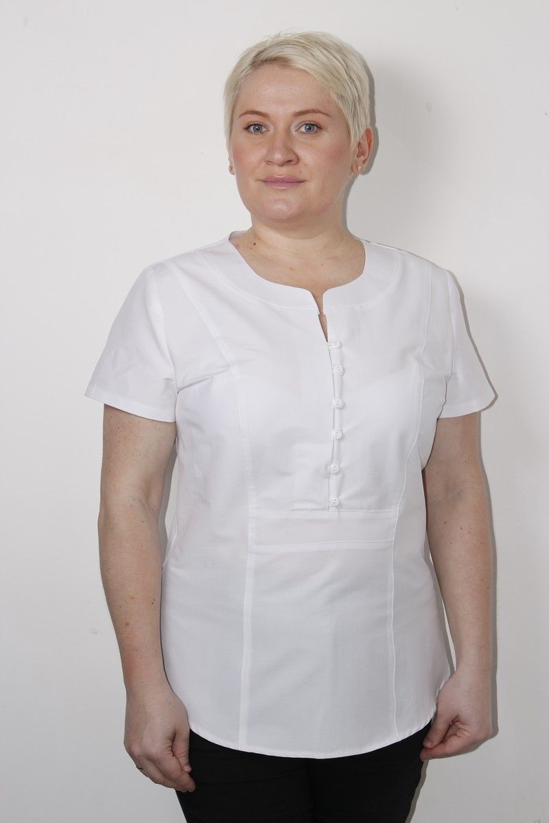 Блузы MIRSINA FASHION 13780100 белый