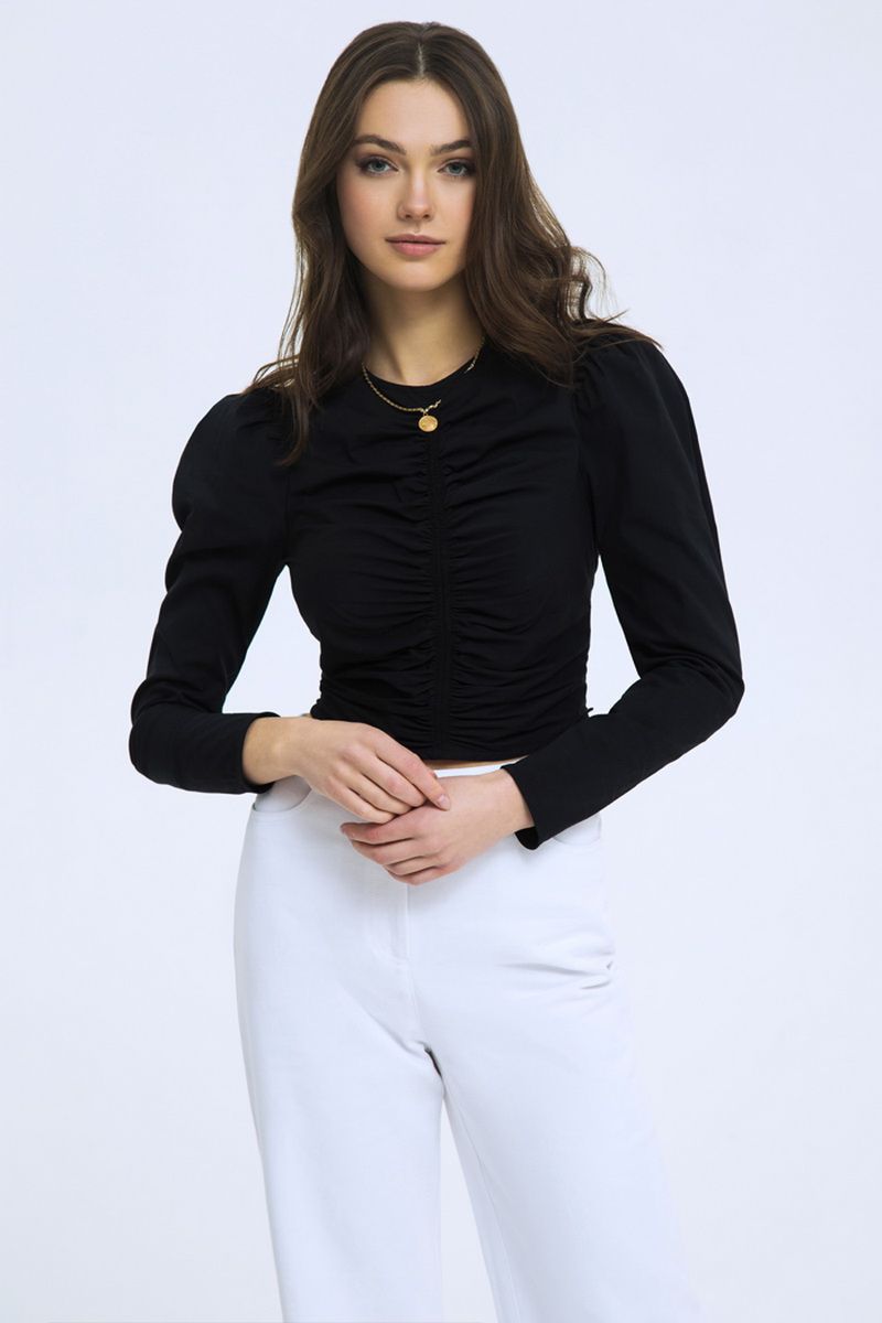 Блузы LaVeLa L50166 черный