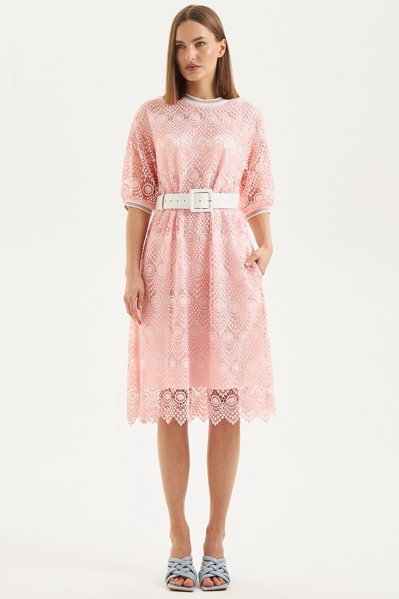 Платье Moveri by Larisa Balunova 5097D розовый