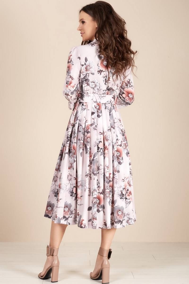 Платье Teffi Style L-1425 пыльно-розовый