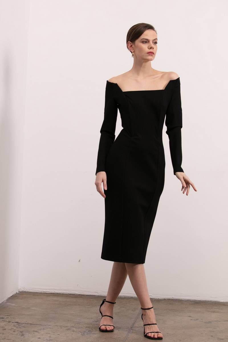 Платье MUA 36-493-black