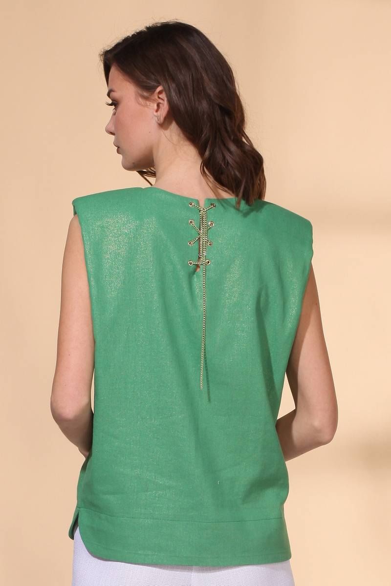 Блузы Viola Style 1122 зеленый