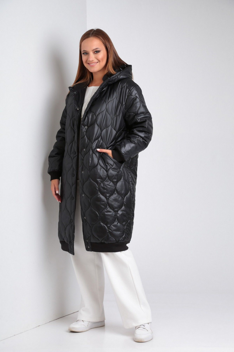 Женское пальто Диомант 1919 черный