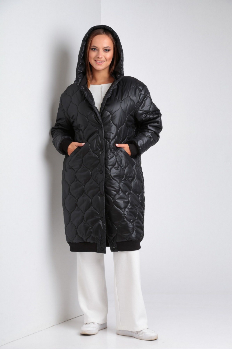 Женское пальто Диомант 1919 черный