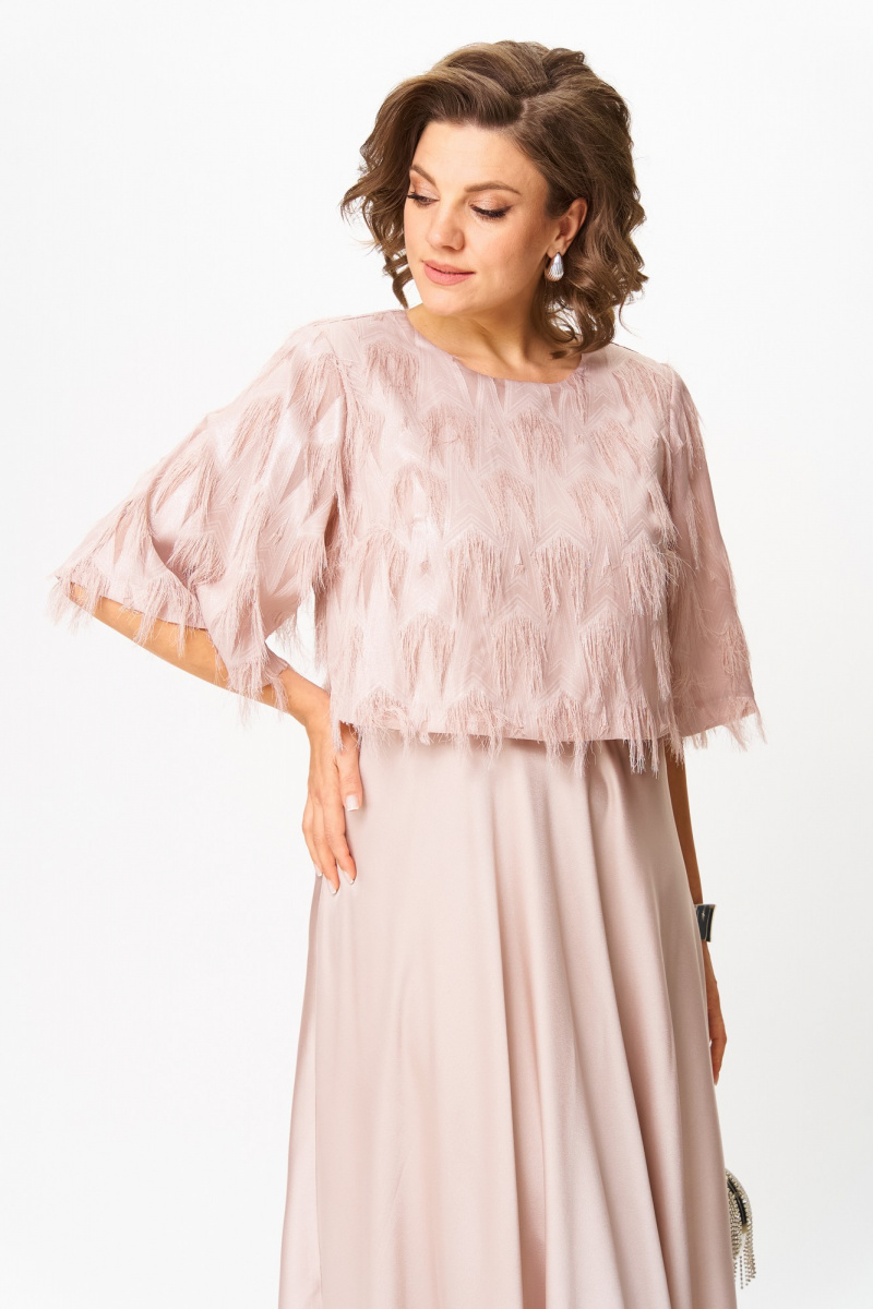 Платья Michel chic 2186 пыльная роза