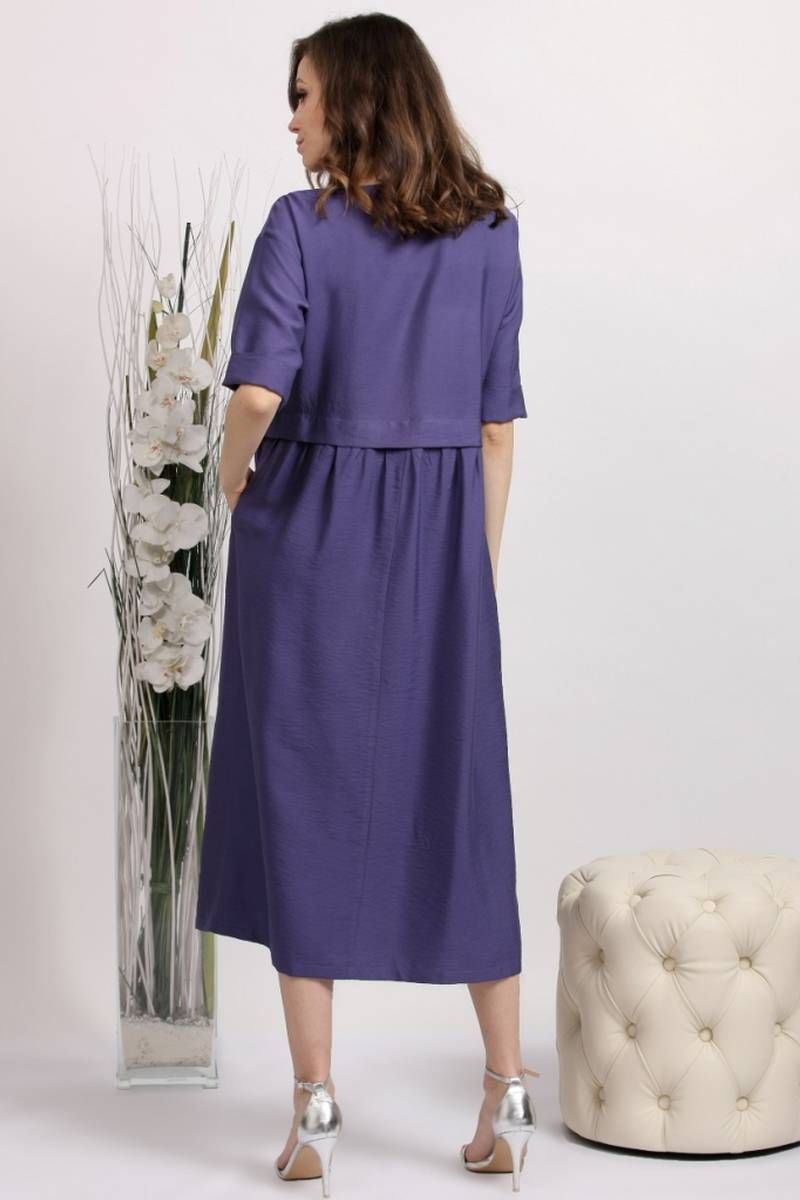 Платье Achosa 3688 фиолетовый