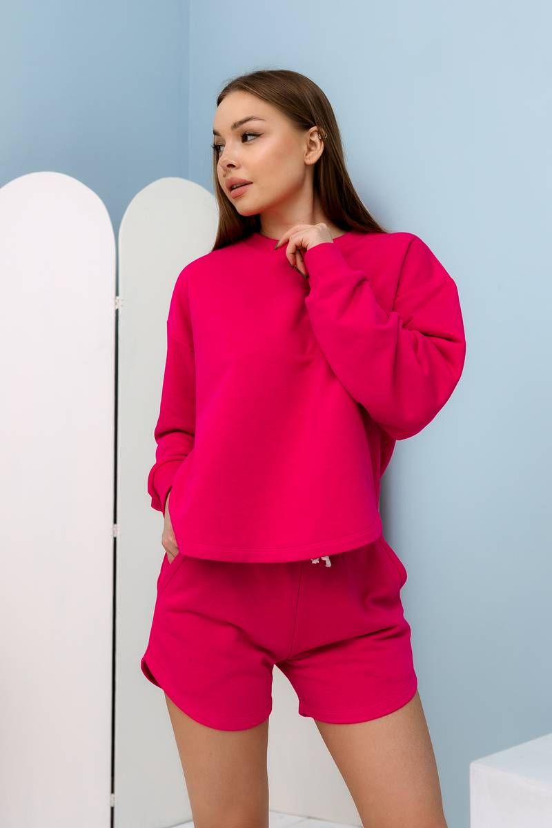 Женский комплект с шортами La Stella malenki_m15_pink