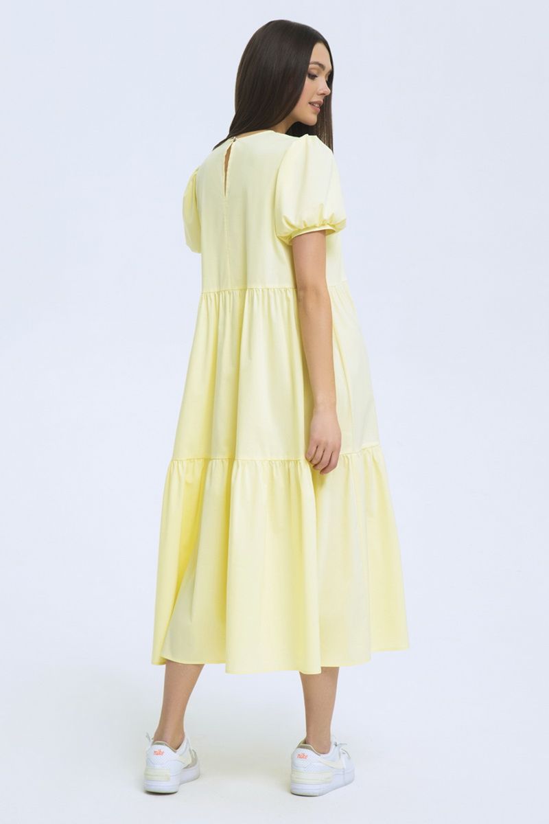 Платье LaVeLa L10222 желтый