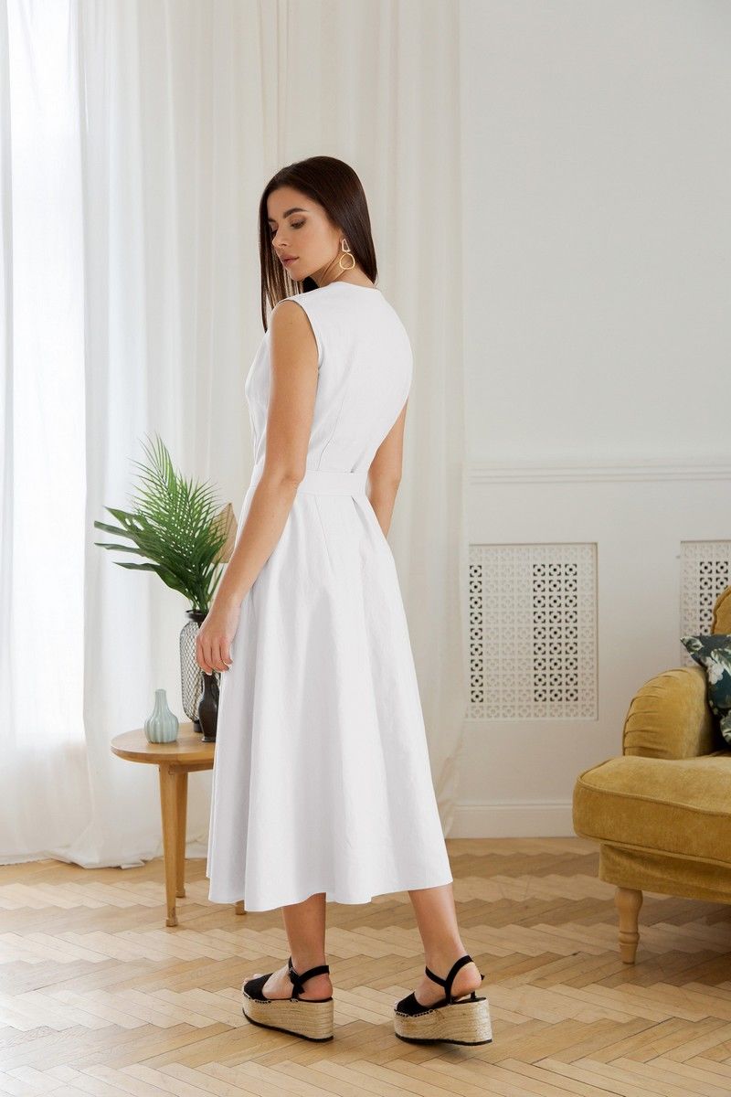 Платье LadisLine 1352 белый