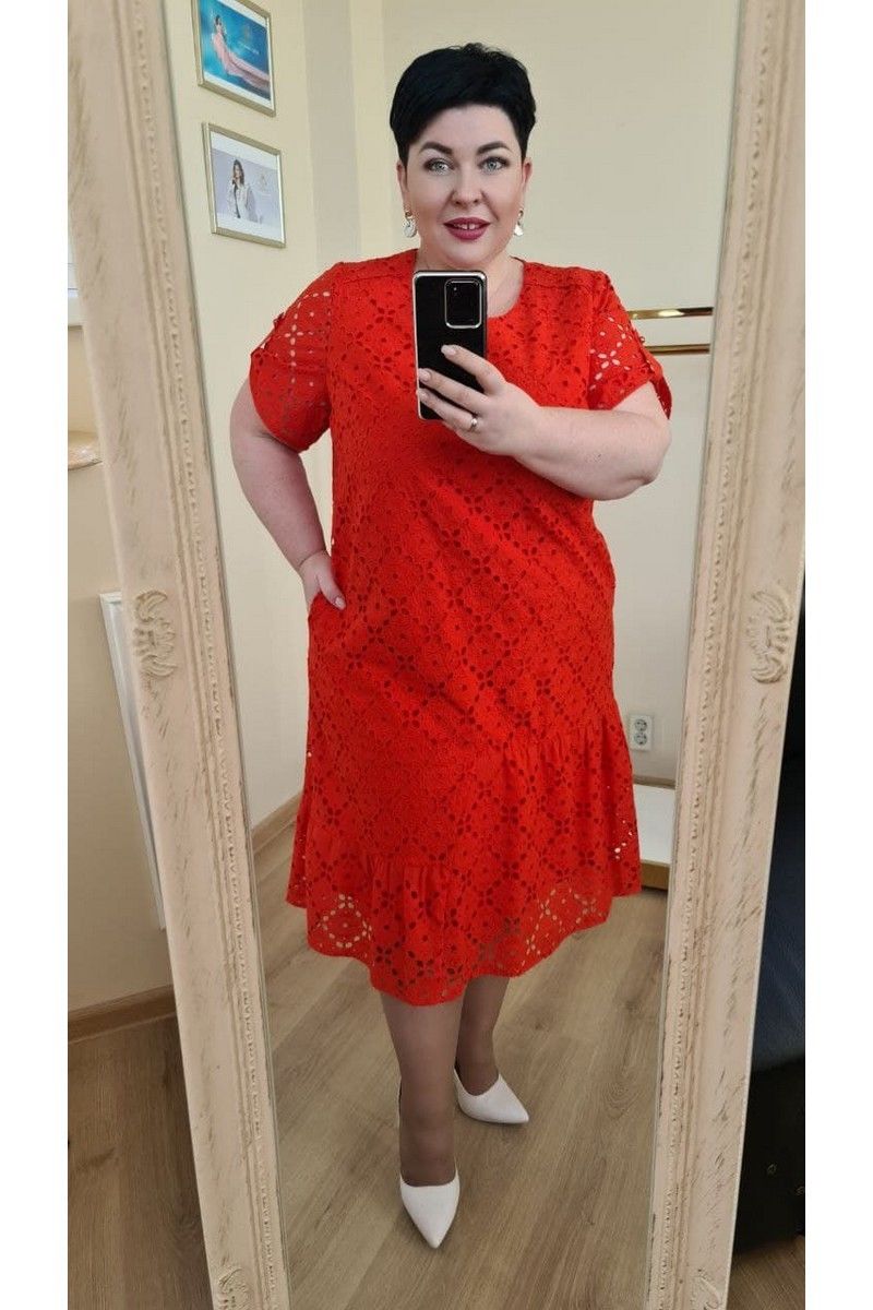 Платье Vittoria Queen 12503 красный