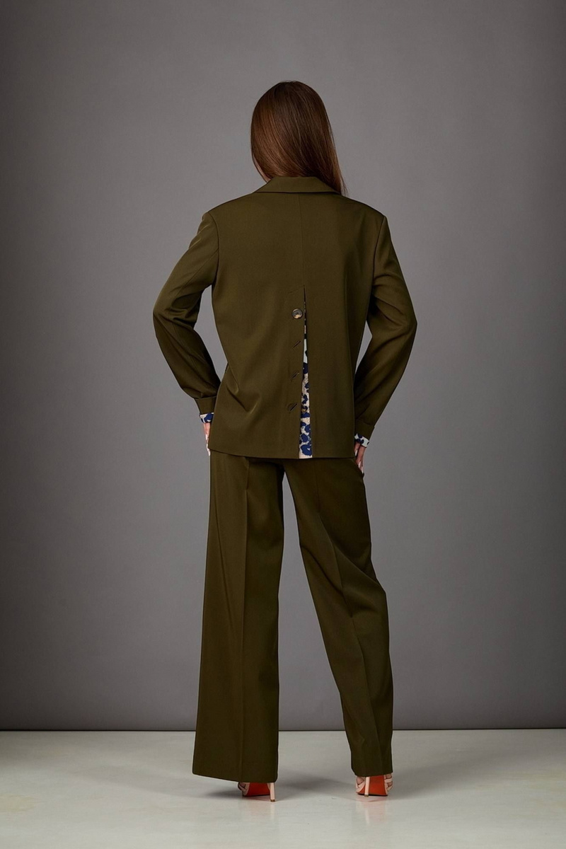 Брючный костюм Rosheli 1156/2 болото