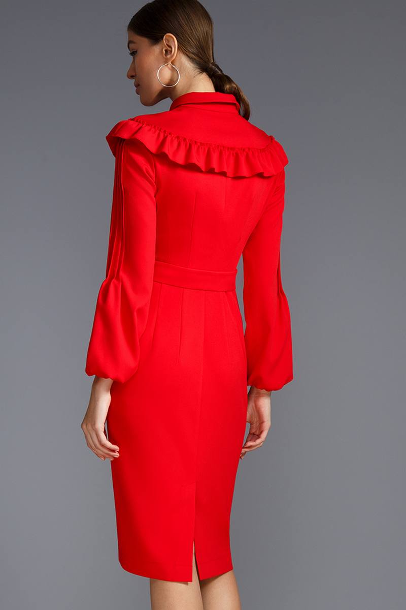 Платье LaVeLa L1852 красный