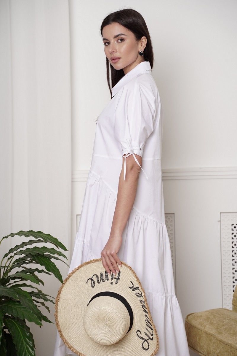 Платье LadisLine 1367 белый