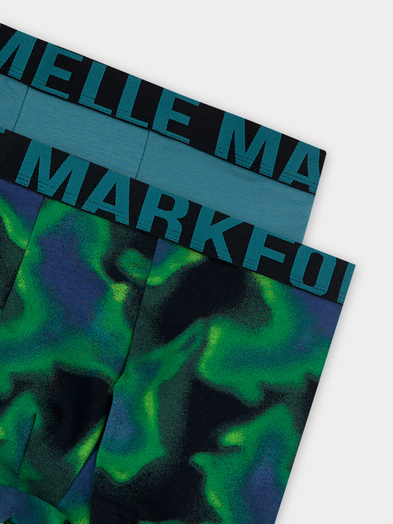 Нижнее белье Mark Formelle 411228-2/25-5164П-5 разводы_на_черном_зеленый