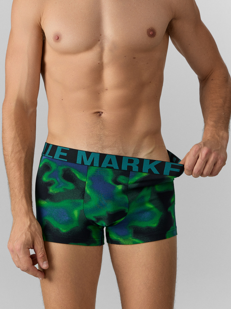 Нижнее белье Mark Formelle 411228-2/25-5164П-5 разводы_на_черном_зеленый