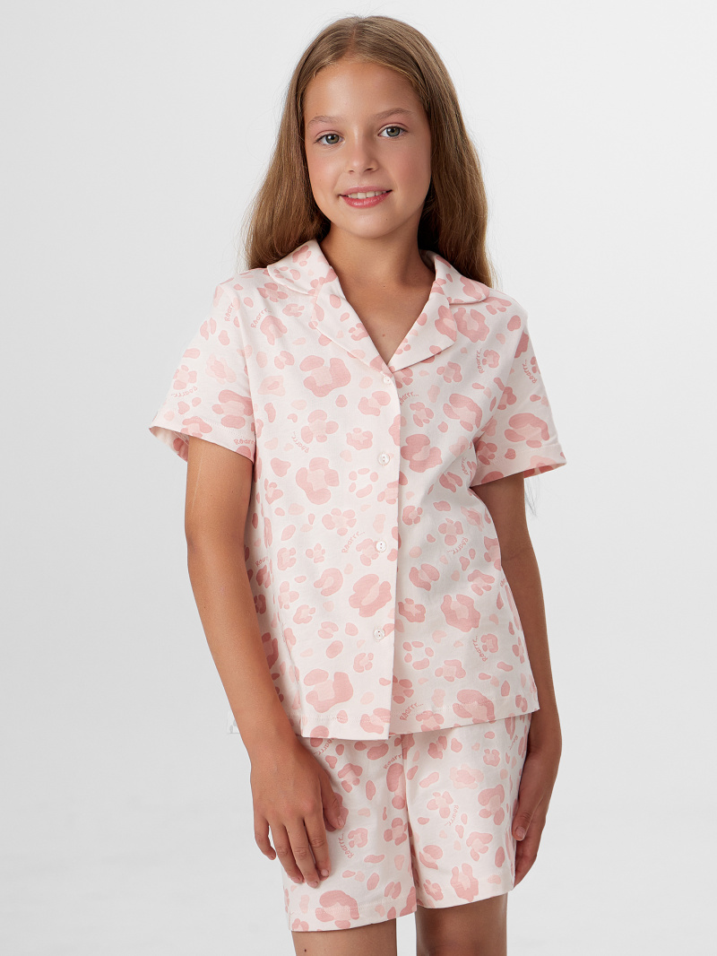 Пижамы Mark Formelle 567745/25-35592ПП-0 розовый_леопард