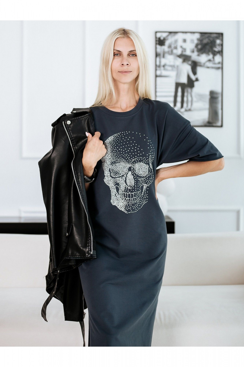 Платья BUNABOUTIQUE 20640 серый