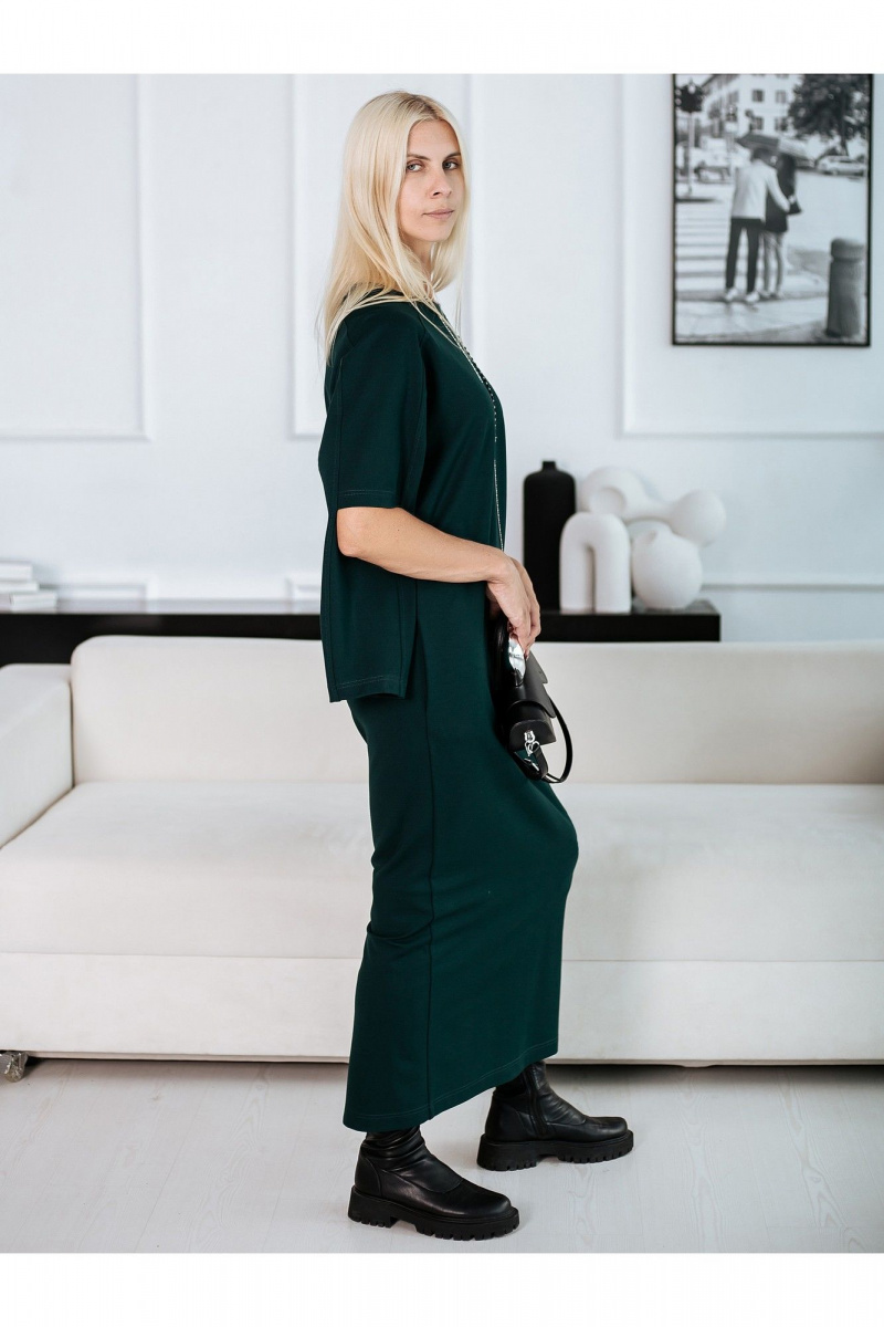 Платья BUNABOUTIQUE 21041 изумрудный