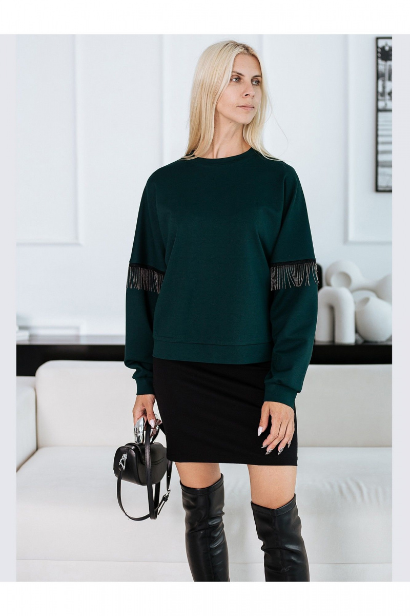 Джемперы BUNABOUTIQUE 21191 изумрудный