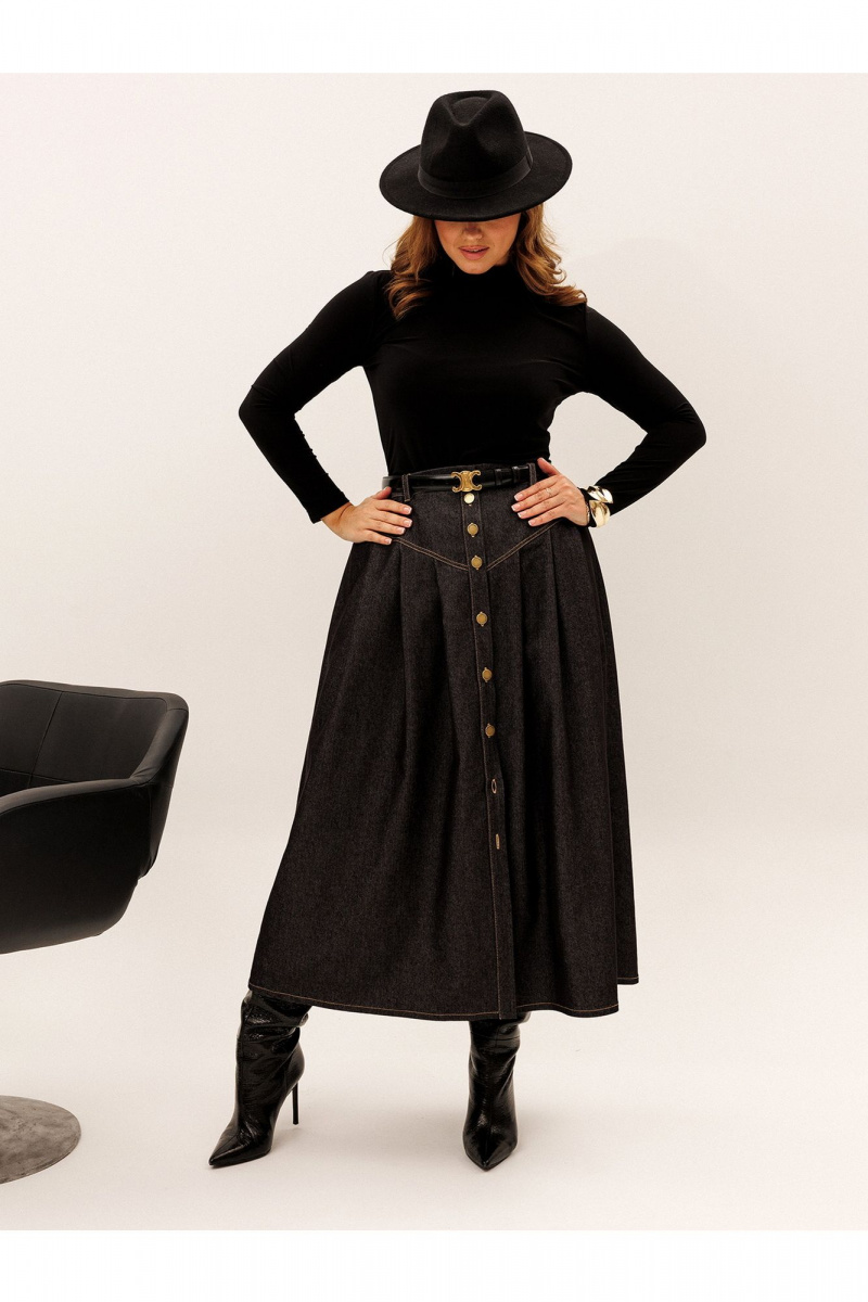 Юбки Liona Style 949 черный