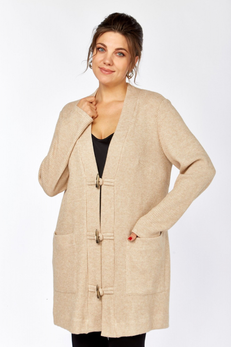 Кардиганы Avenue Fashion 0322-3 пшеничный